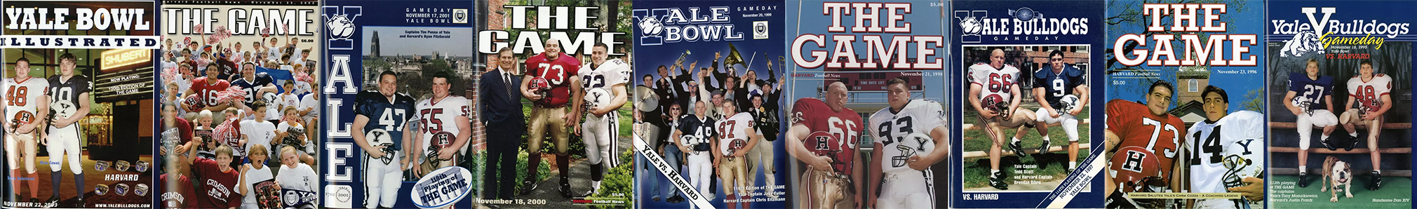 Harvard-Yale Program Covers (2003-1995)