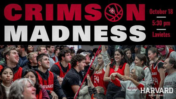 Crimson Madness -  Friday, October 18 at 5:30 PM