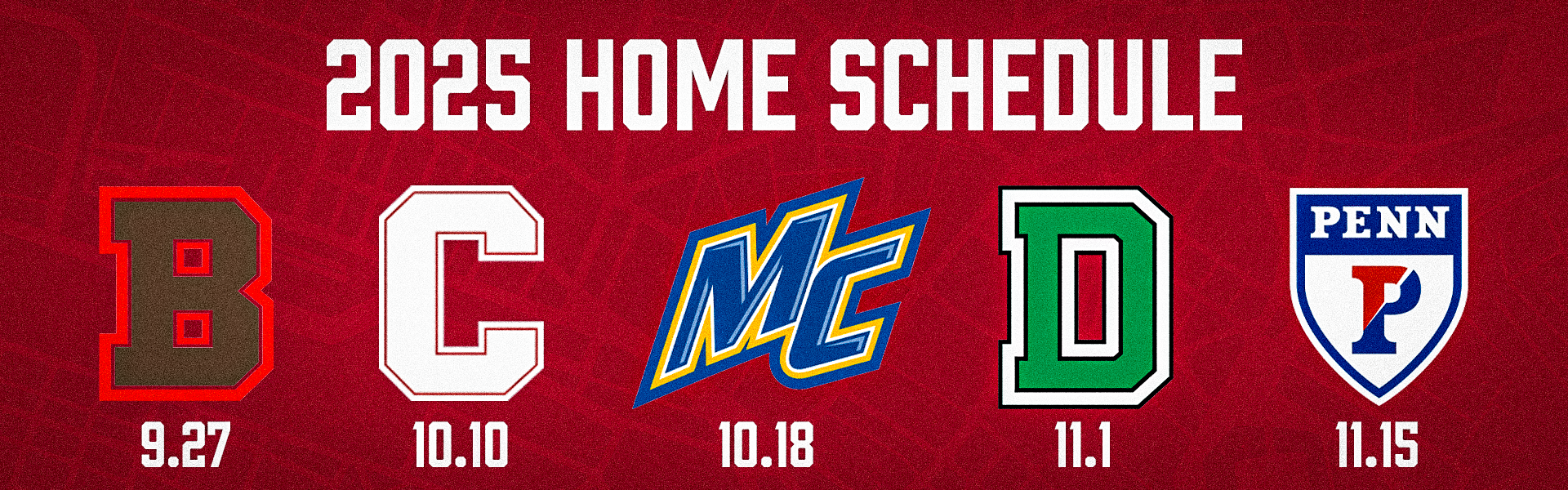 2025 Home Schedule Opponents